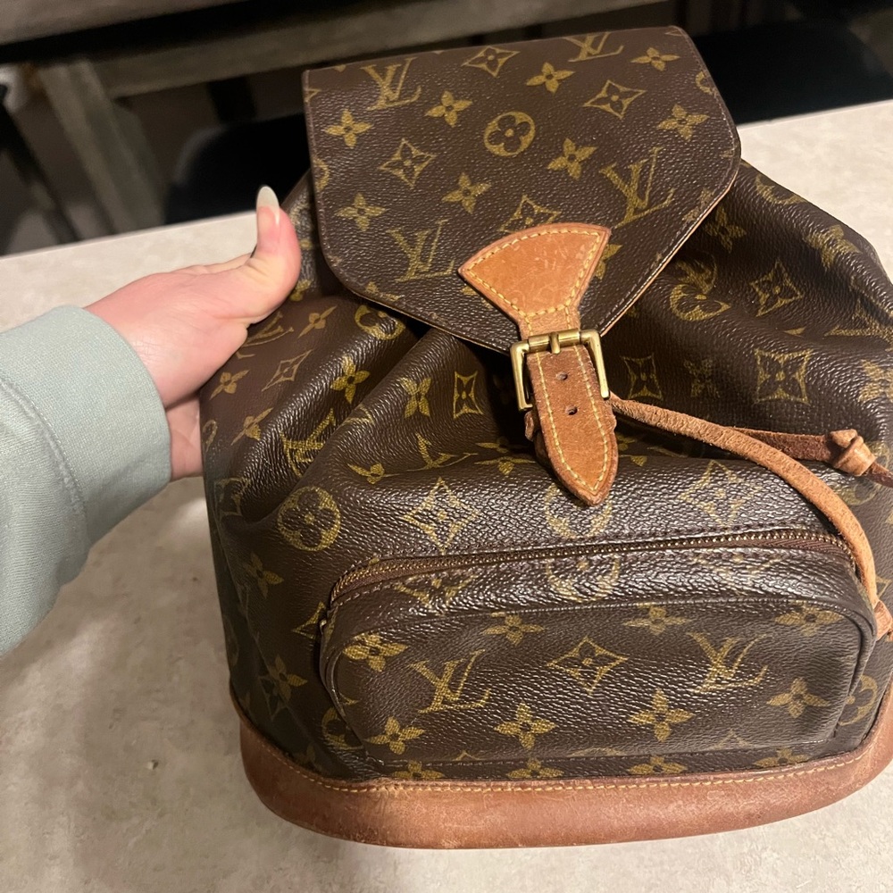 Brown Monogram Backpack